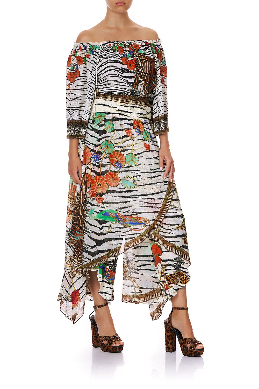 CROSS OVERLAY PANT COSMIC CONFLICT