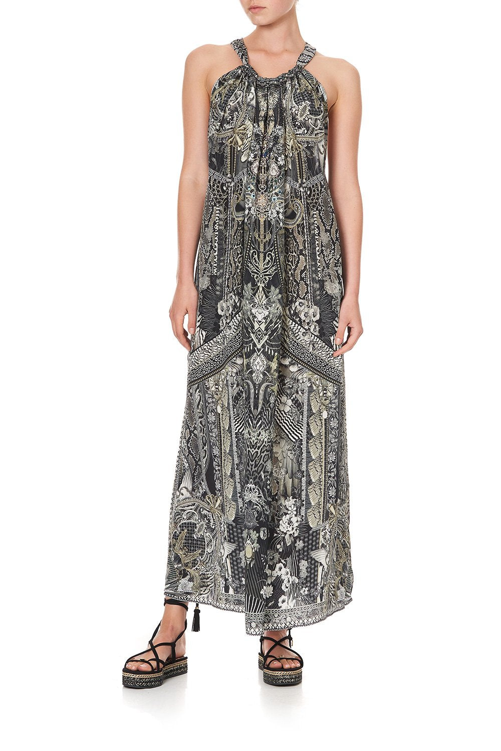 DRAWSTRING DRESS ONE TRIBE