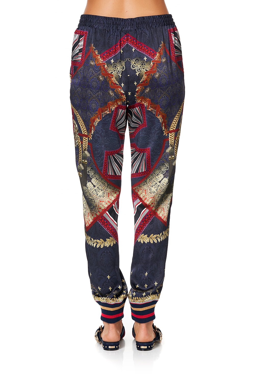 CAMILLA DRAWSTRING PANT WITH RIBBING THIS CHARMING WOMAN