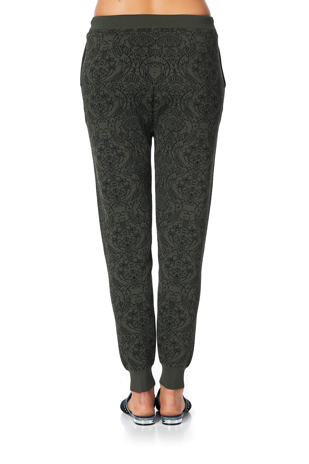 DROP CROTCH KNIT PANTS WATCHFUL WINGS