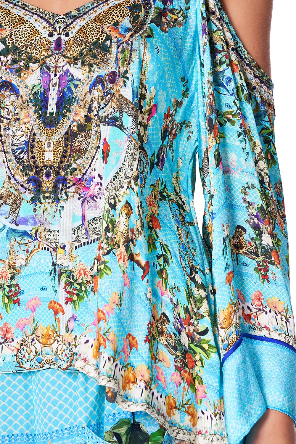 FLARE SLEEVE TOP GIRL FROM ST TROPEZ