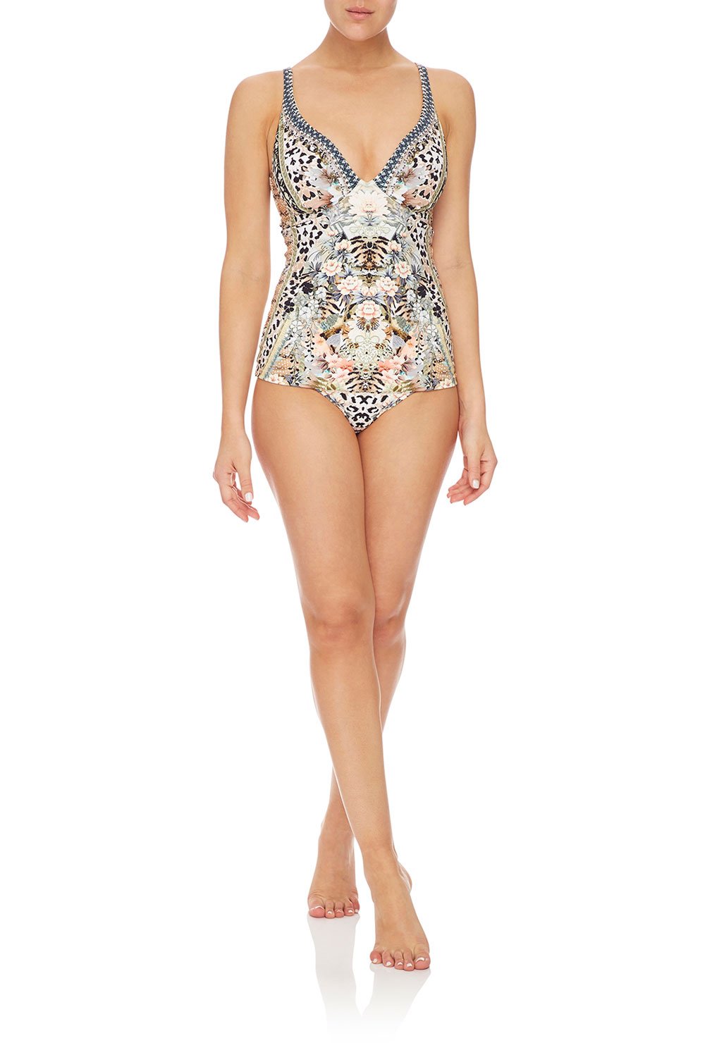 CAMILLA E CUP UNDERWIRE TANKINI MOTO MAIKO