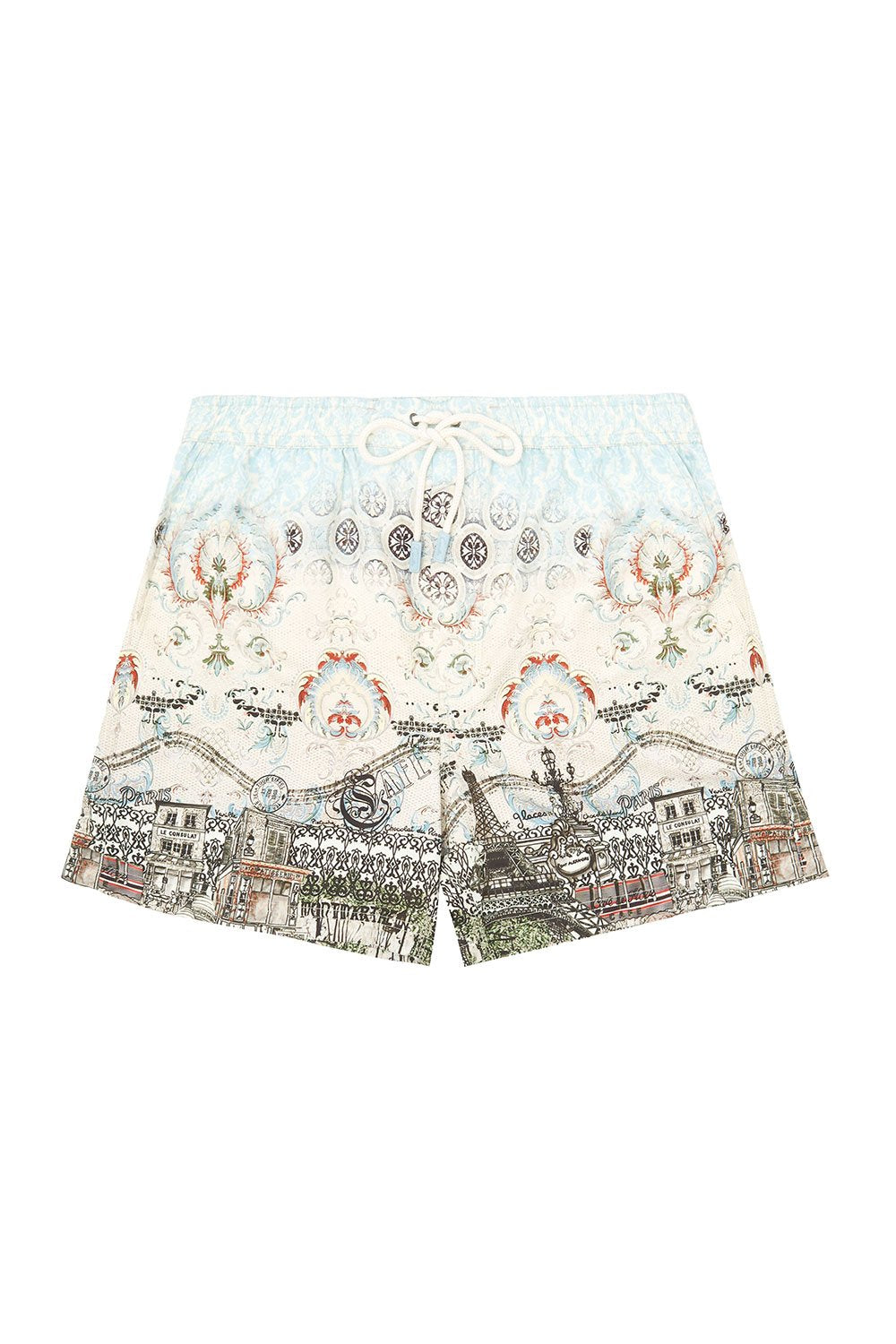 ELASTIC WAIST BOARDSHORT MEET ME IN MONTMARTRE