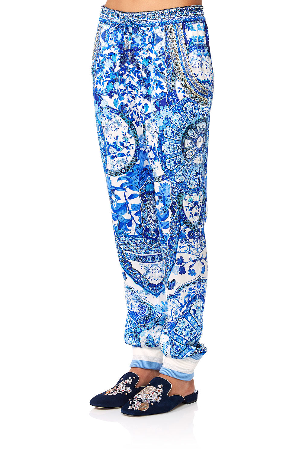 CAMILLA ETERNITYS EMPIRE DRAWSTRING PANT W RIBBING