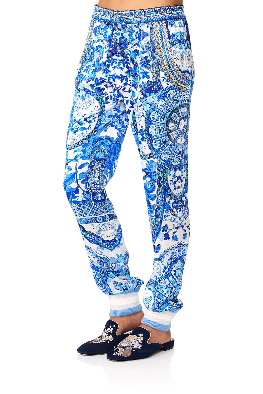 CAMILLA ETERNITYS EMPIRE DRAWSTRING PANT W RIBBING