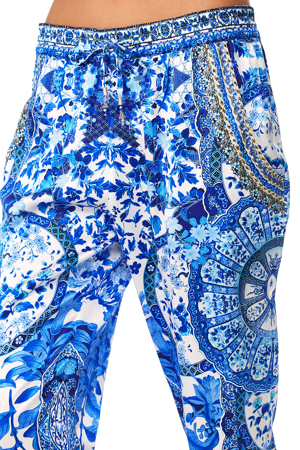 CAMILLA ETERNITYS EMPIRE DRAWSTRING PANT W RIBBING