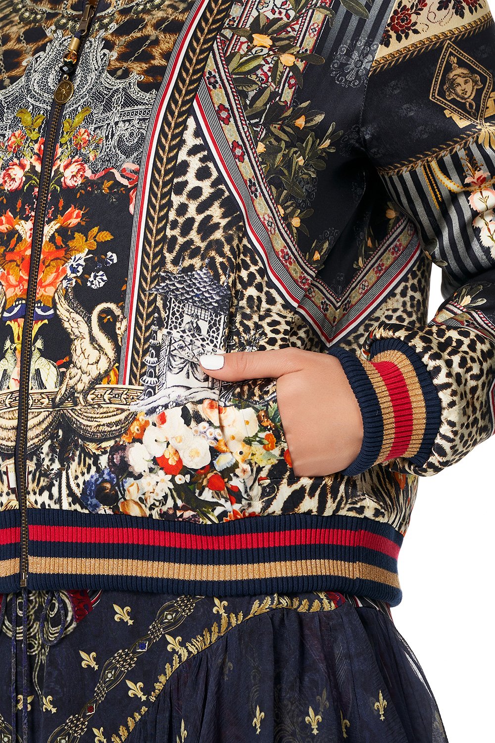 REVERSIBLE BOMBER JACKET THIS CHARMING WOMAN