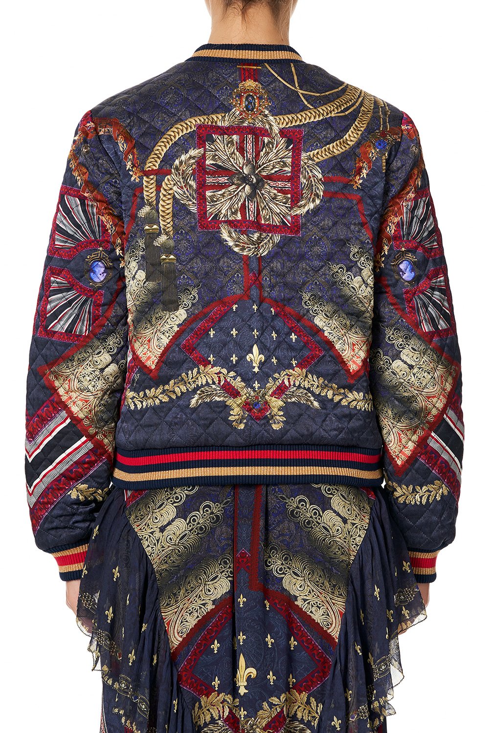 REVERSIBLE BOMBER JACKET THIS CHARMING WOMAN