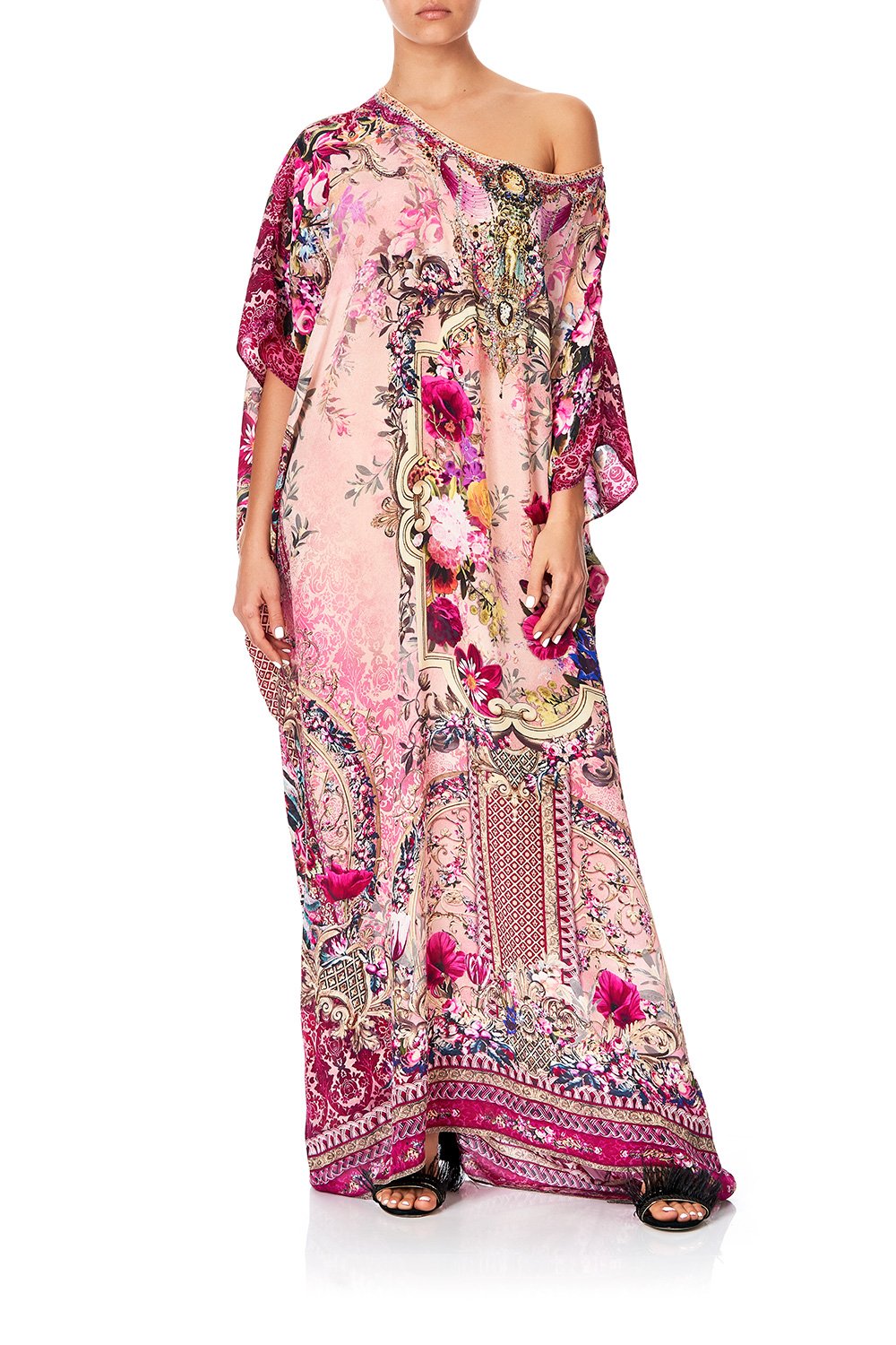 ROUND NECK KAFTAN LA BELLE