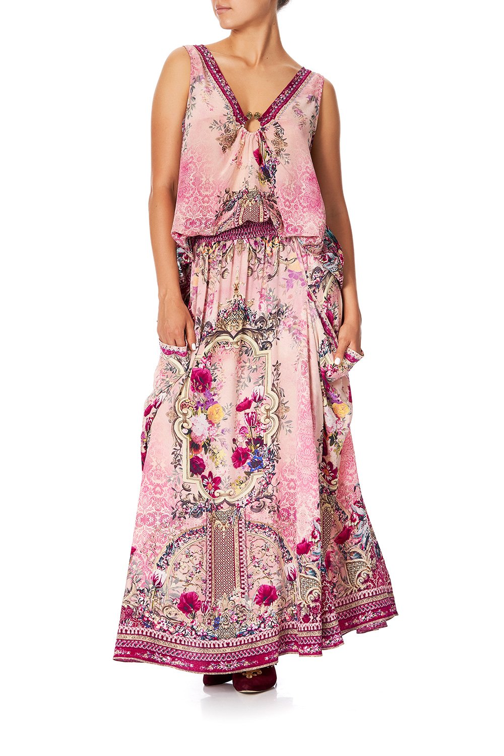 WIDE STRAP U-RING TOP LA BELLE