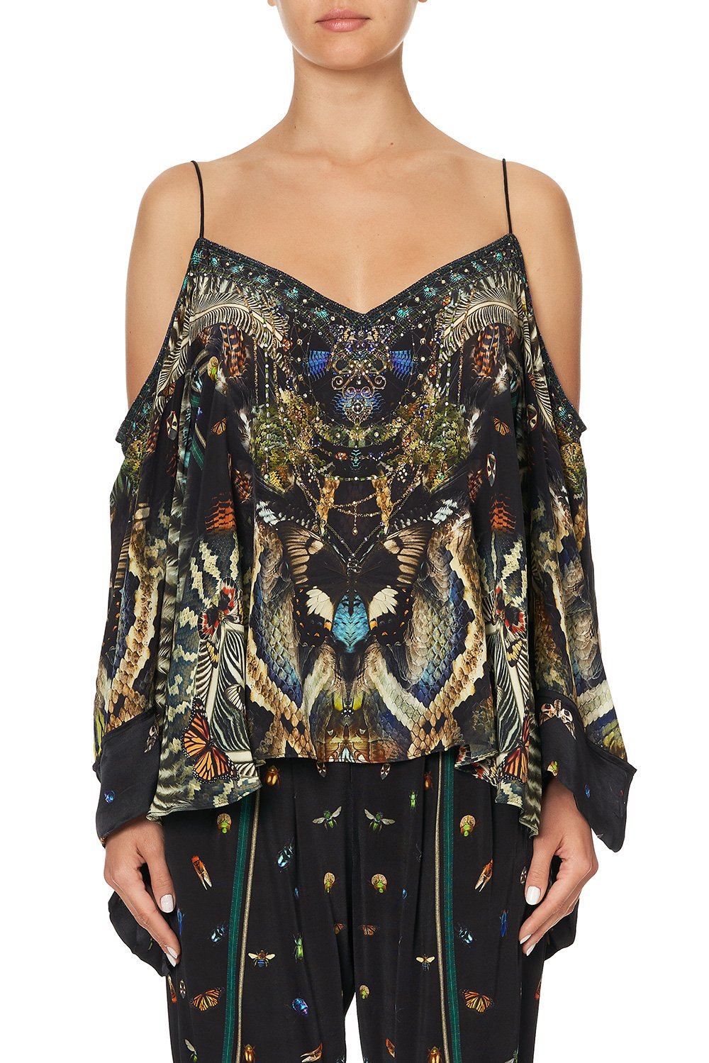 FLARE SLEEVE TOP MATERNAL INSTINCT