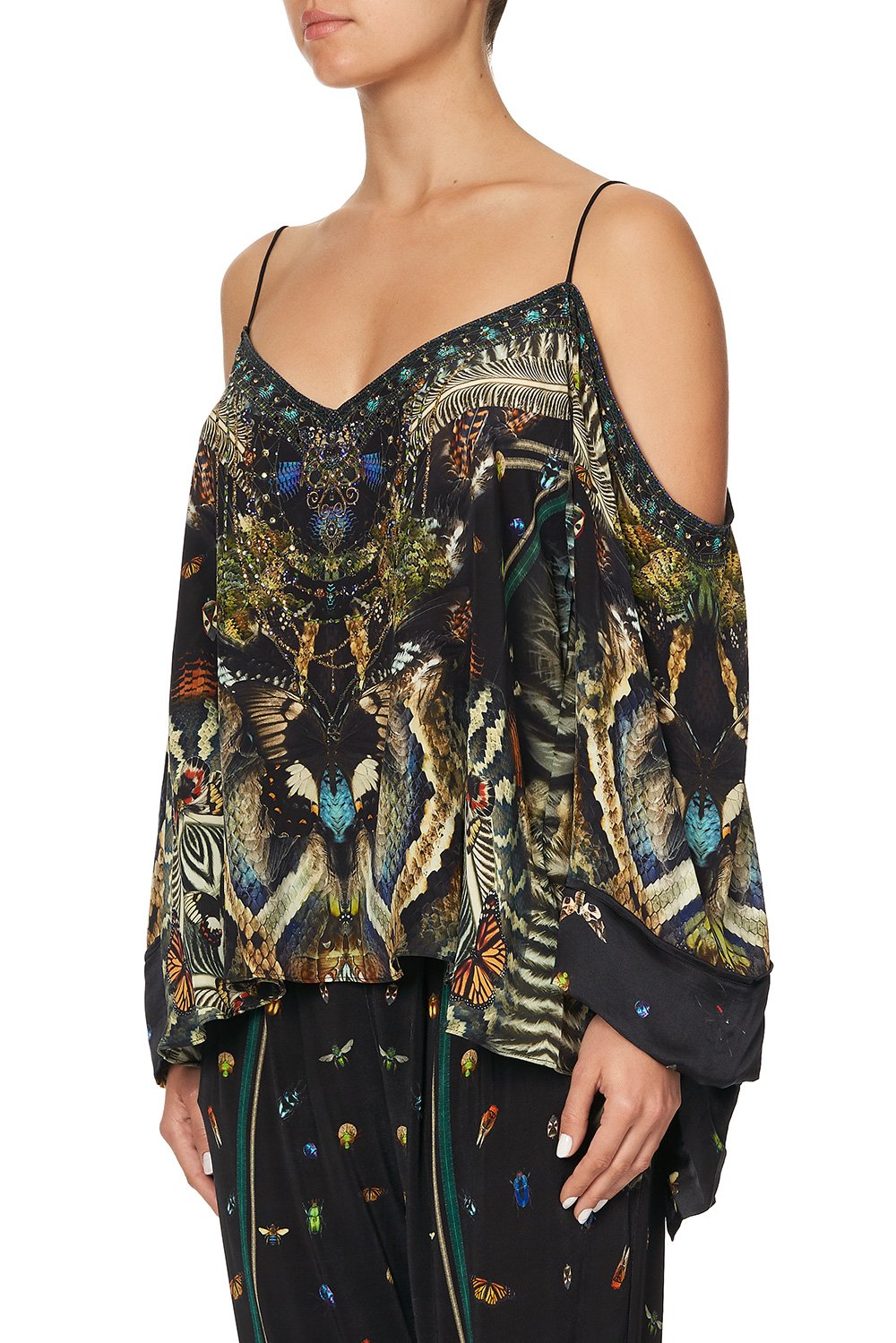 FLARE SLEEVE TOP MATERNAL INSTINCT