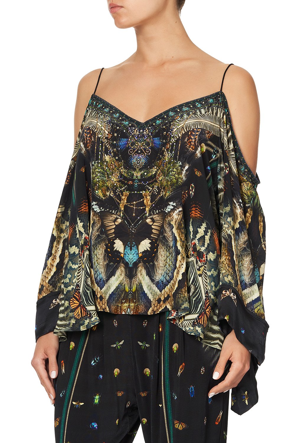 FLARE SLEEVE TOP MATERNAL INSTINCT