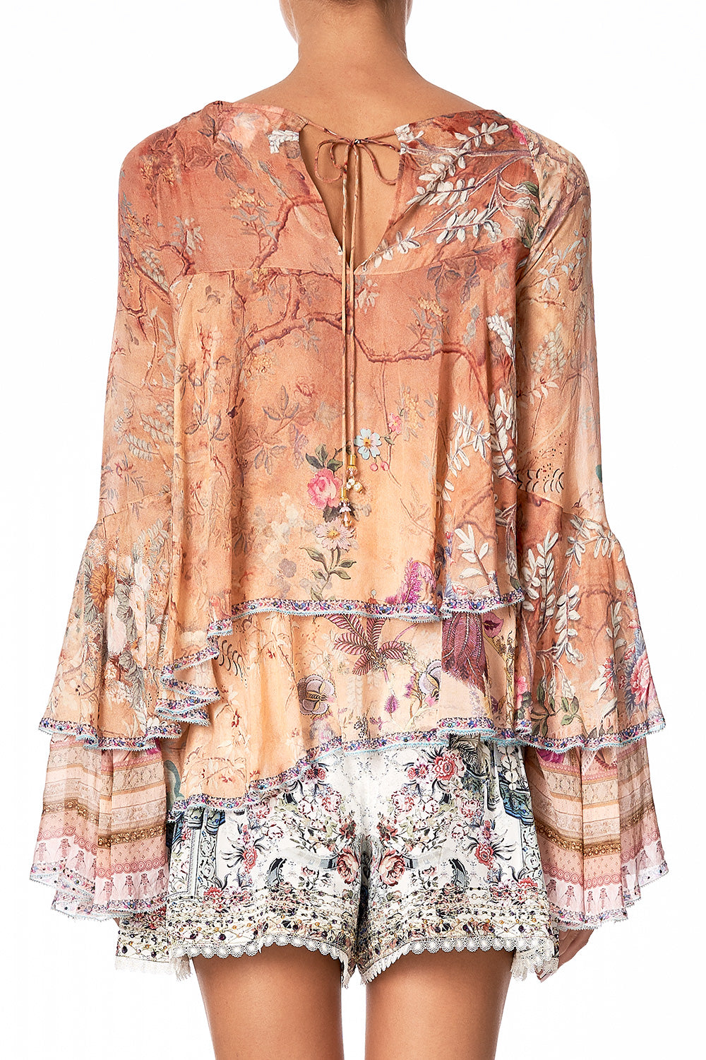 FLARED LAYERED BLOUSE ALL MY AVIGNON