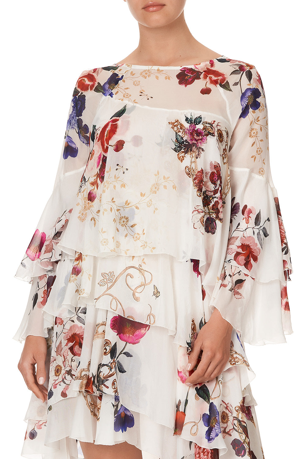 FLARED LAYERED DRESS FAIRY GODMOTHER