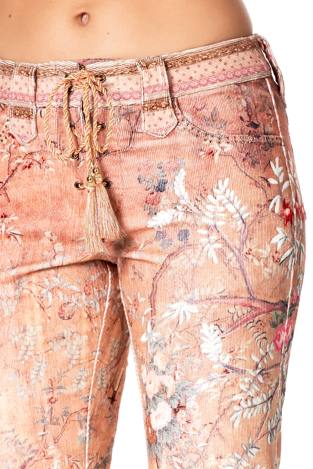 EYELET FRONT PANT ALL MY AVIGNON