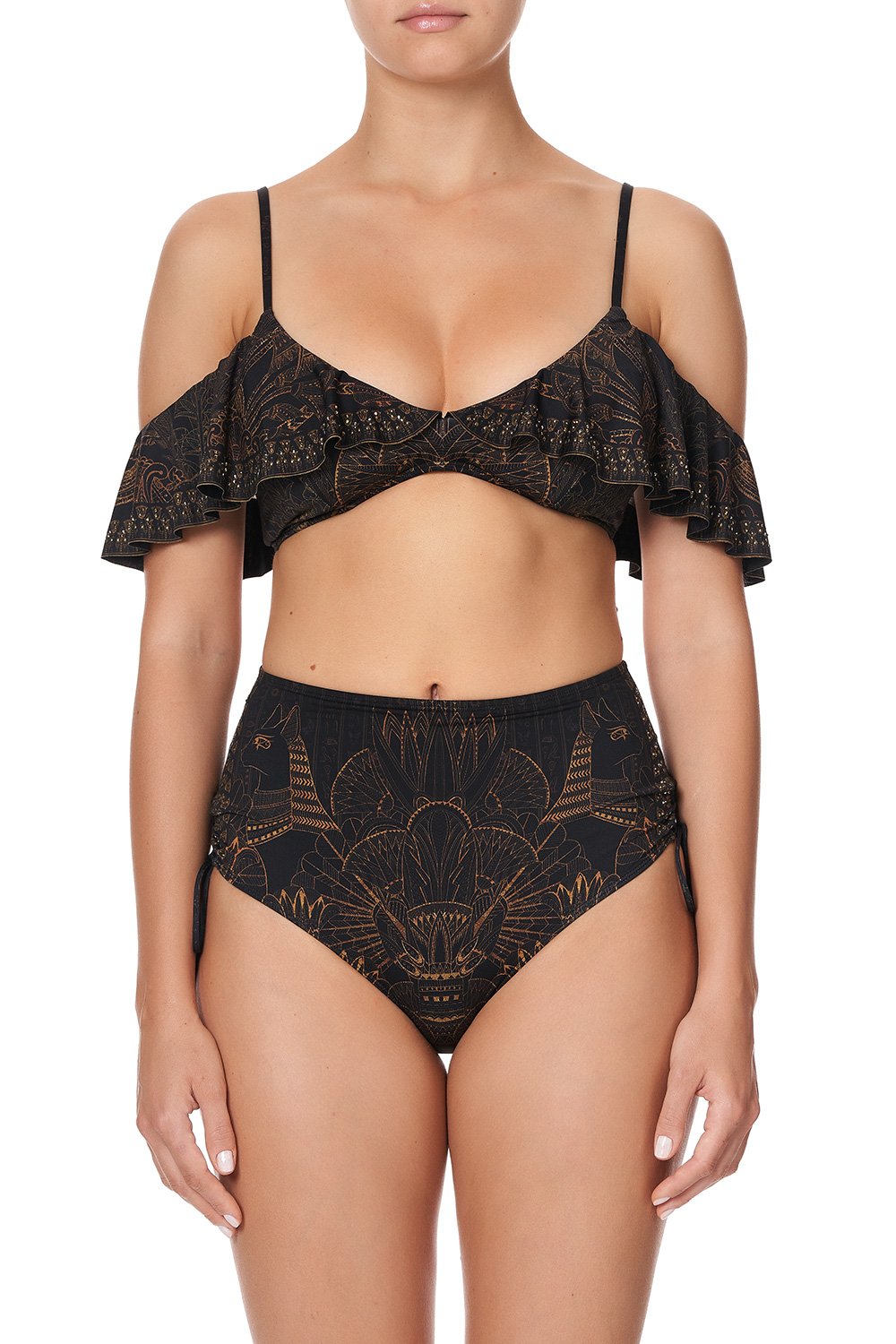 FRILL OVER SHOULDER TOP COBRA KING