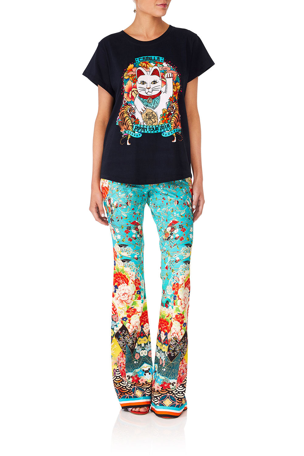 CAMILLA GALAXY GIRL BOYFREIND TEE