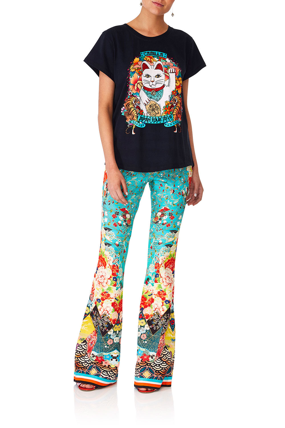 CAMILLA GALAXY GIRL BOYFREIND TEE