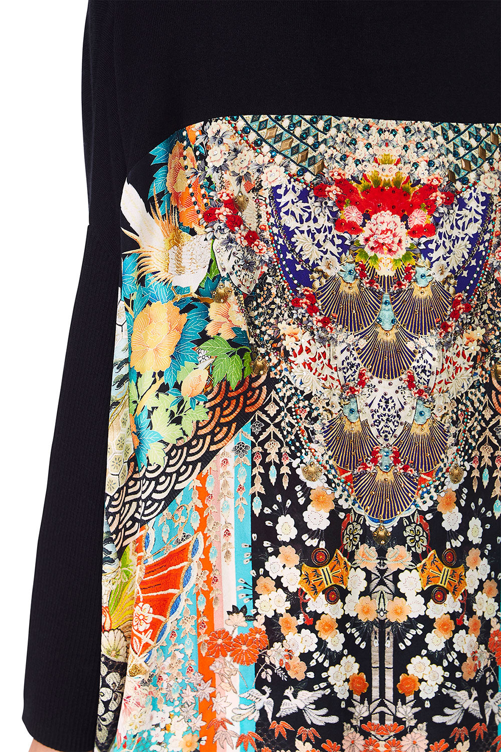 CAMILLA GALAXY GIRL LONG SLEEVE JUMPER W PRINT BACK