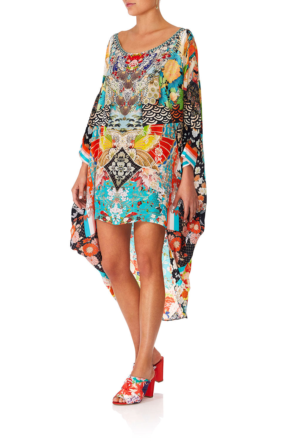 CAMILLA GALAXY GIRL SCOOP BACK HEM DRESS