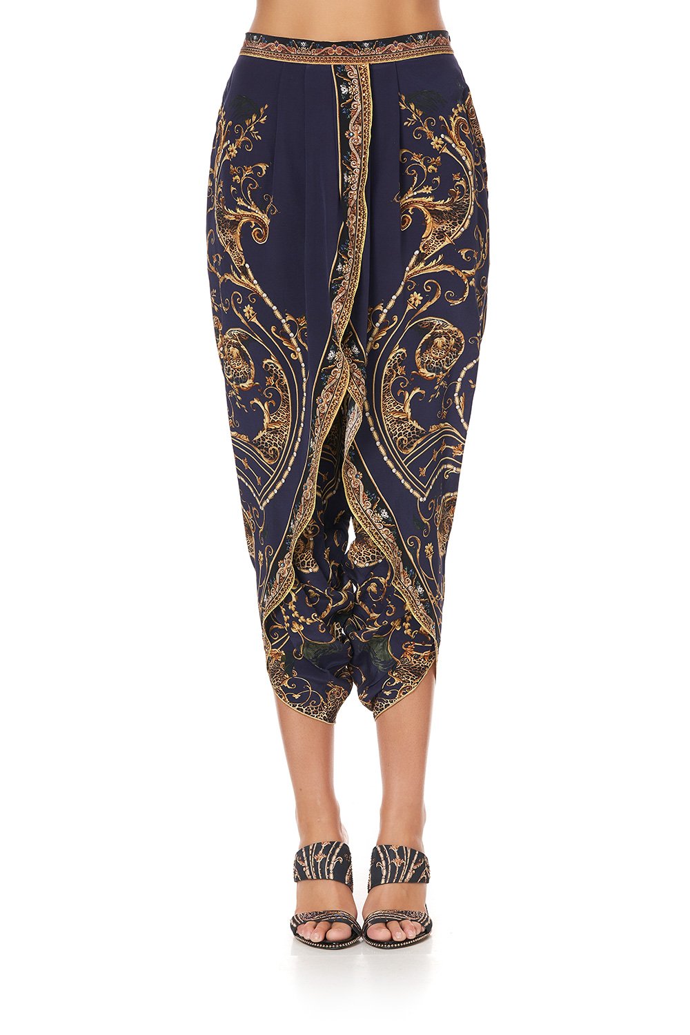 GATHERED WRAP FRONT TROUSER SEVEN DAY WEEKEND