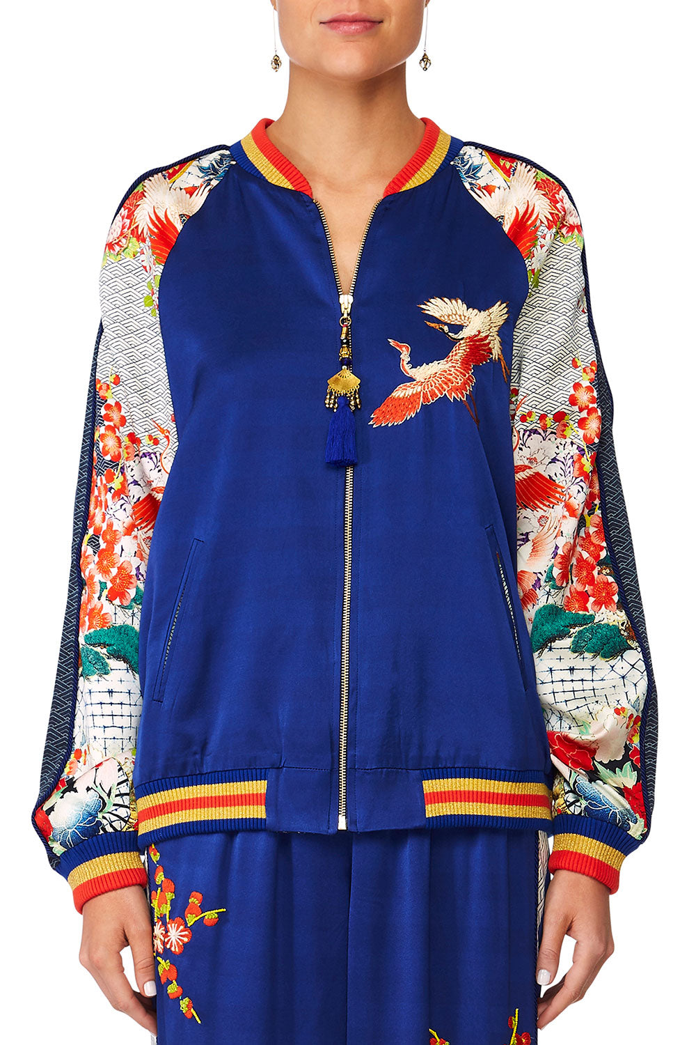 CAMILLA GEISHA GIRL OVERSIZED BOMBER