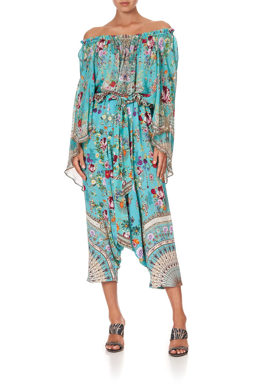 HANDKERCHIEF HEM BLOUSE A SONNET FOR SATINE