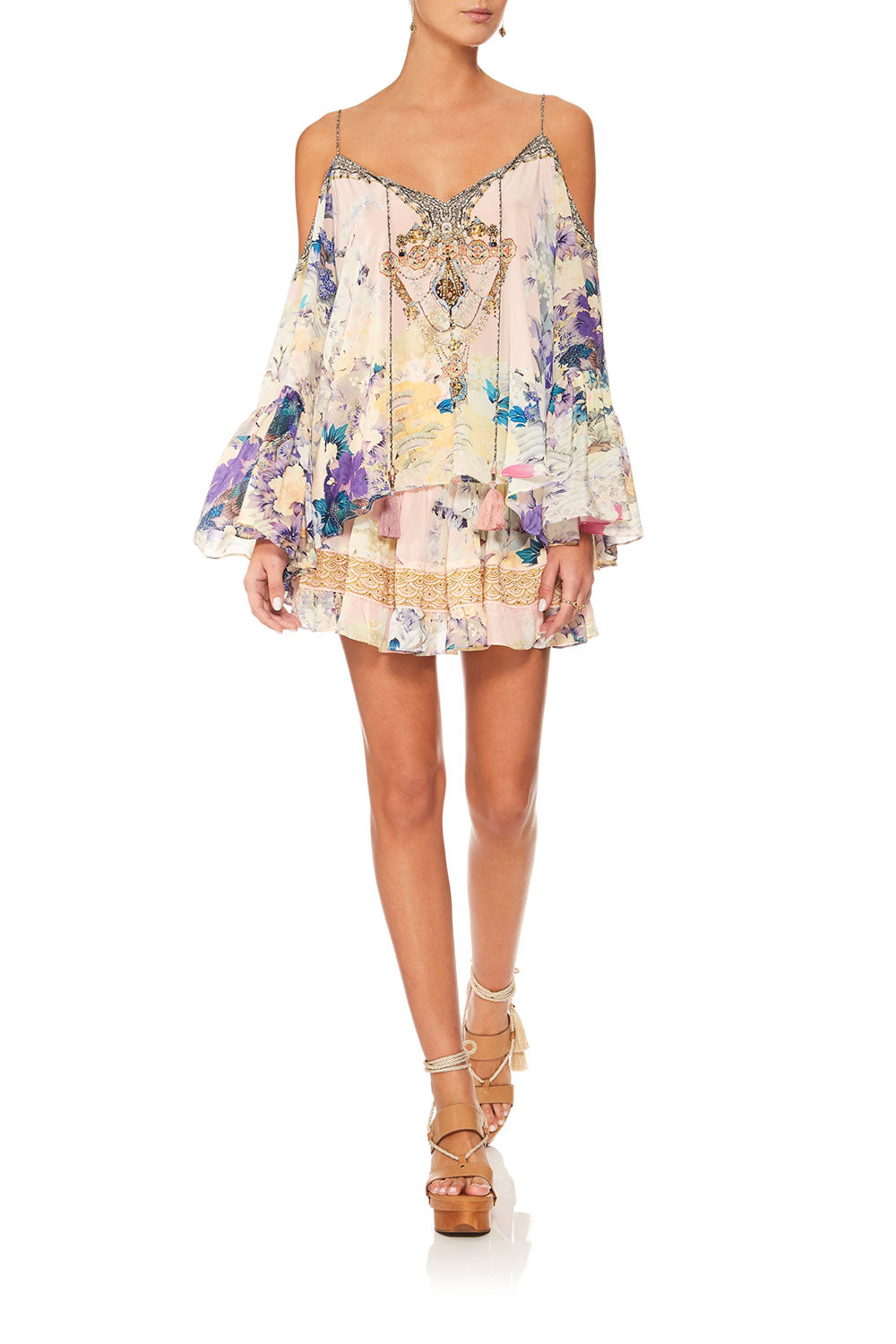 CAMILLA HARAJUKU HEIRESS DROP SHOULDER TOP