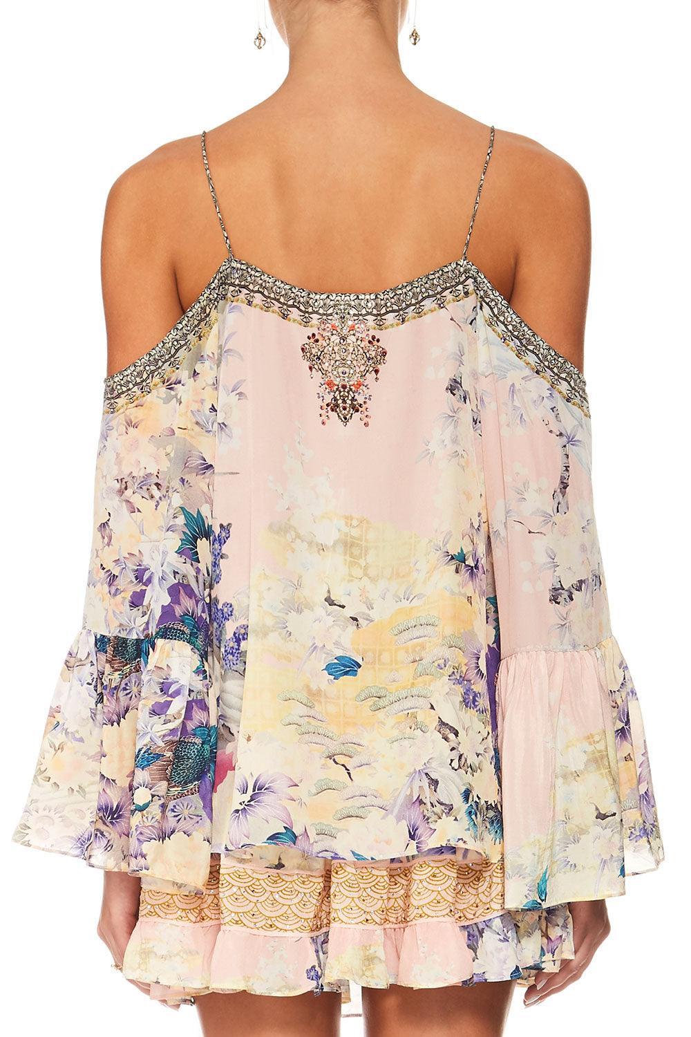 CAMILLA HARAJUKU HEIRESS DROP SHOULDER TOP