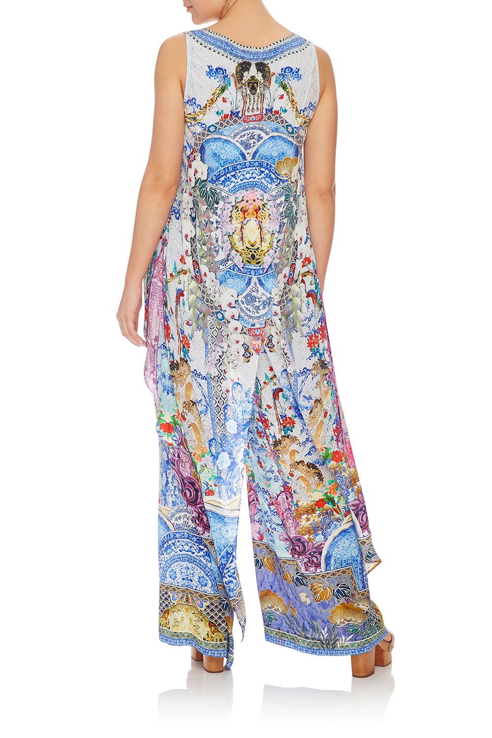 CAMILLA HIGH LOW CROSS BACK TOP GEISHA GATEWAYS