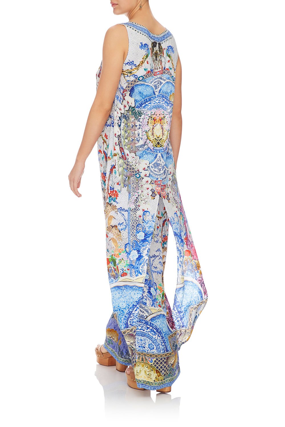 CAMILLA HIGH LOW CROSS BACK TOP GEISHA GATEWAYS