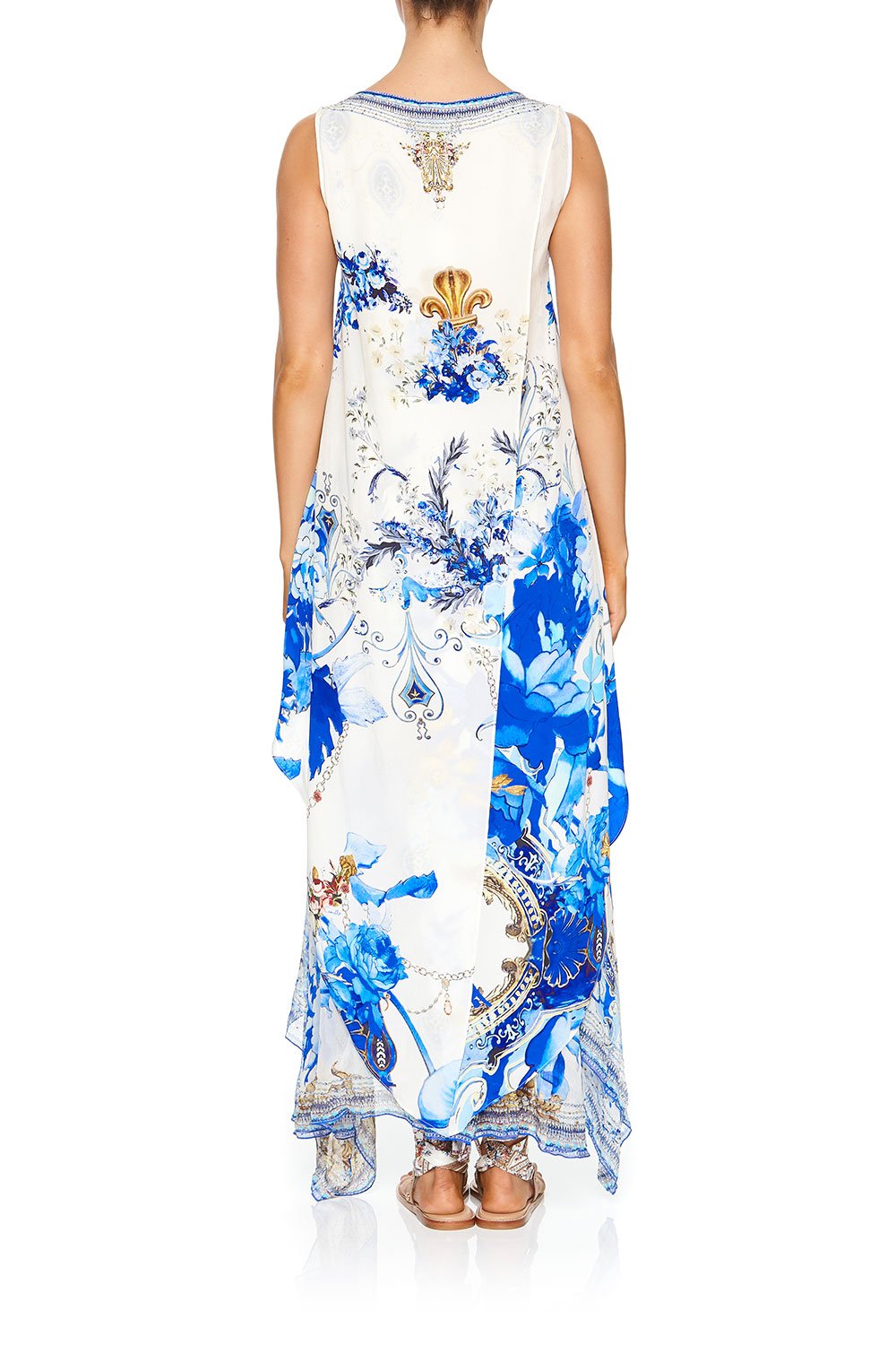 CAMILLA HIGH LOW CROSS OVERLAY TOP SAINT GERMAINE