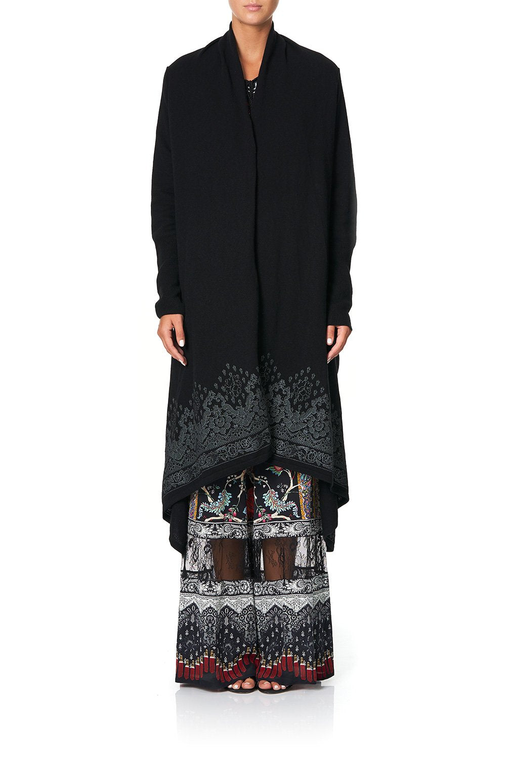 CAMILLA HIGH LOW HEM CARDI HAUTE PROVINCIAL