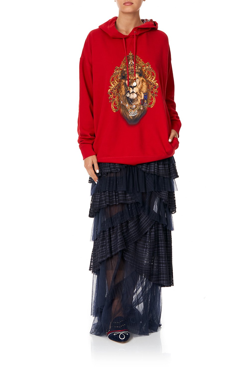 CAMILLA HOODY WITH POCKETS COSTUME PARTY