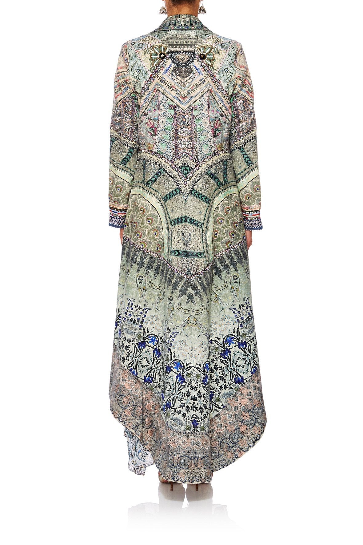 MAMAS HOME JACKET W WATERFALL LAPEL