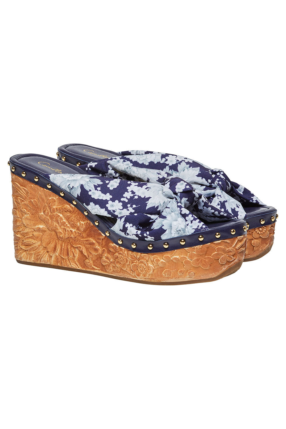 CAMILLA TOKYO TRIBE JAPANESE STORY WEDGE