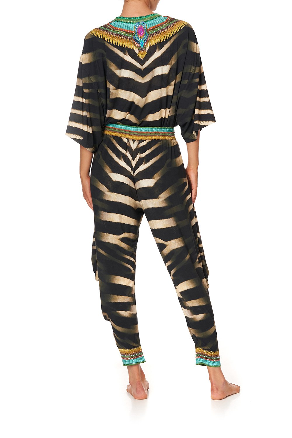 JERSEY DRAPE PANT WITH POCKET BAKORA