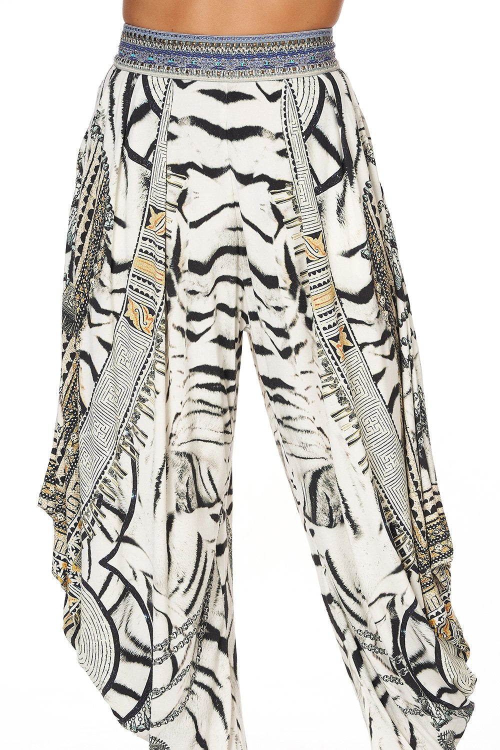 JERSEY DRAPE PANT WITH POCKET WILD BELLE