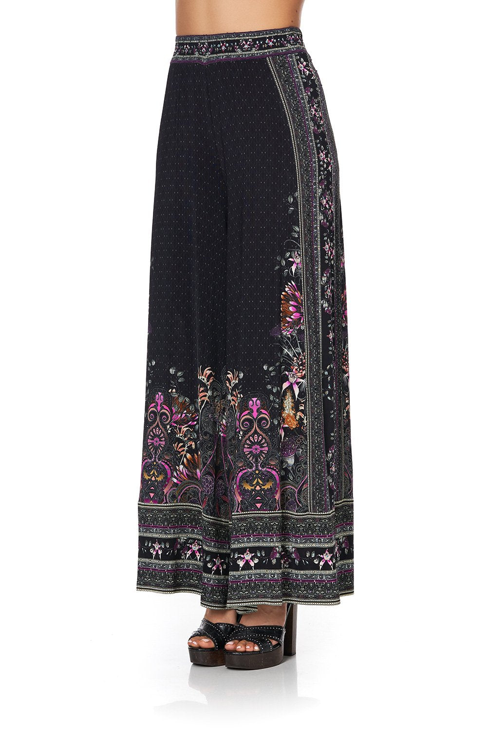 JERSEY WIDE LEG PANTS RESTLESS NIGHTS