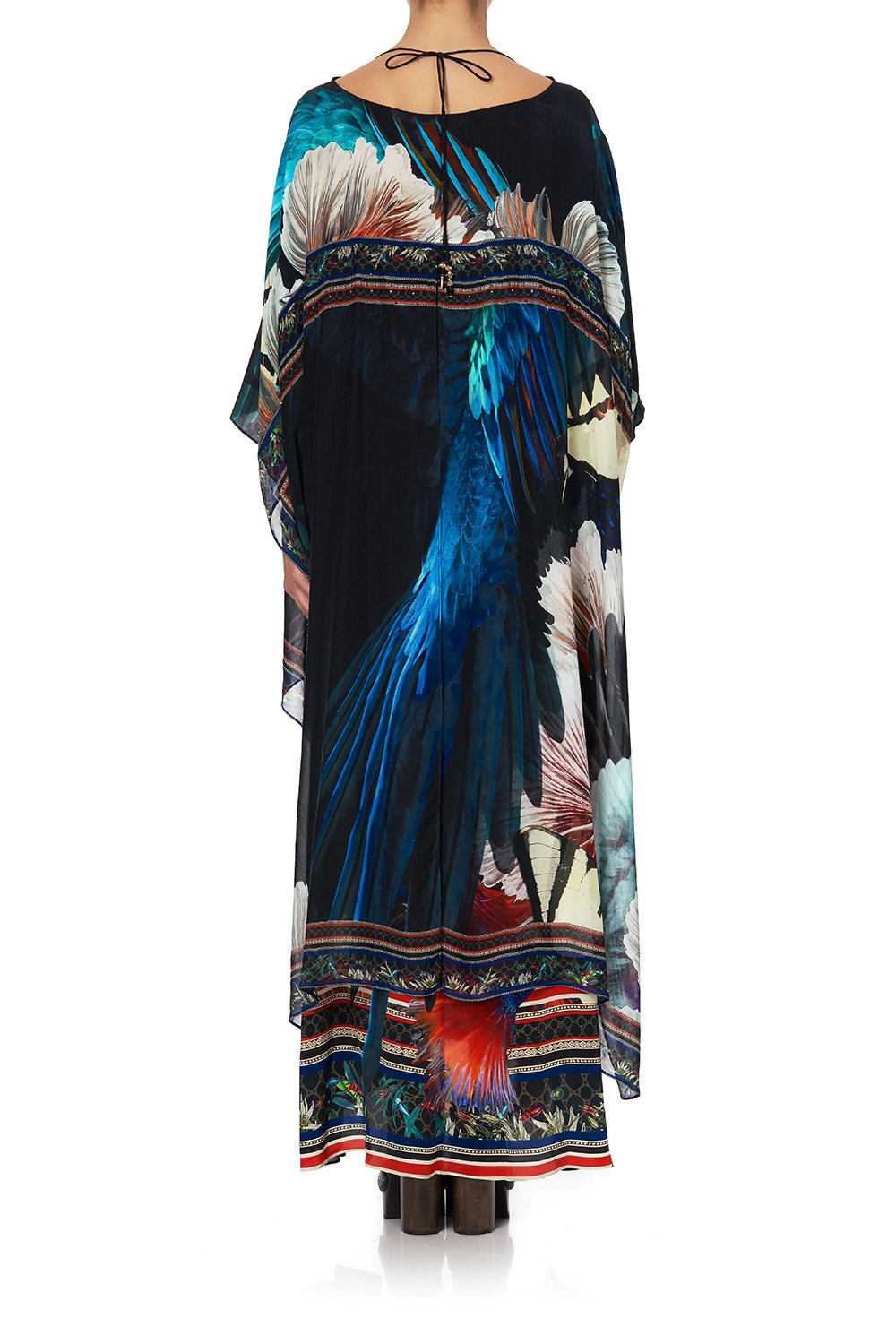 KAFTAN WITH DOUBLE SLEEVE NIGHT FLIGHT