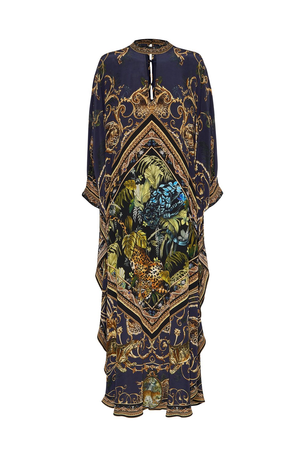 KAFTAN WITH HIGH COLLAR STAND SEVEN DAY WEEKEND