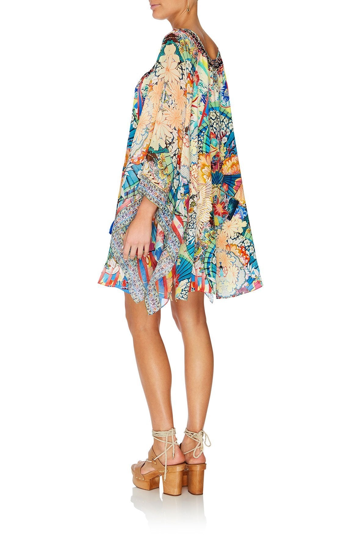 KAFTAN WITH TIE FRONT DETAIL MISO IN LOVE