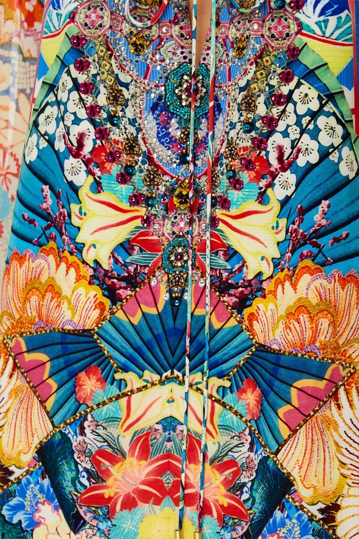 KAFTAN WITH TIE FRONT DETAIL MISO IN LOVE