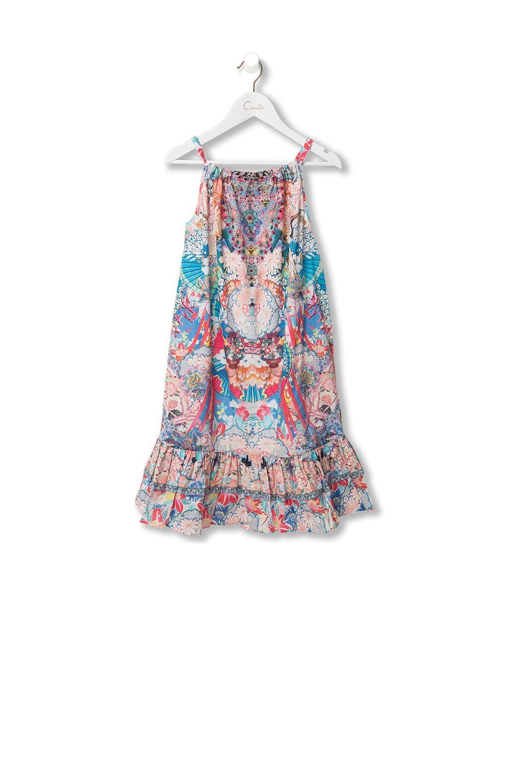 KIDS' FRILL HEM DRESS MISO IN LOVE