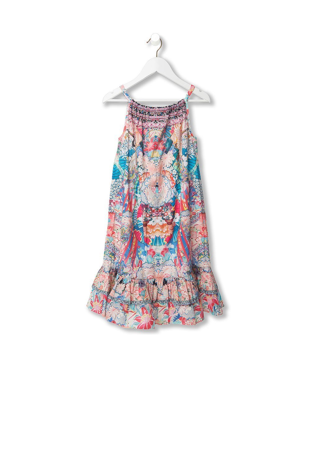 KIDS' FRILL HEM DRESS MISO IN LOVE