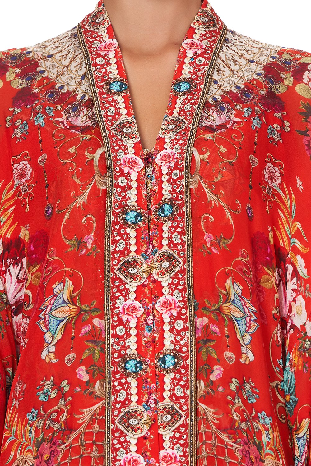 KIMONO COAT CAMEOS CAN CAN