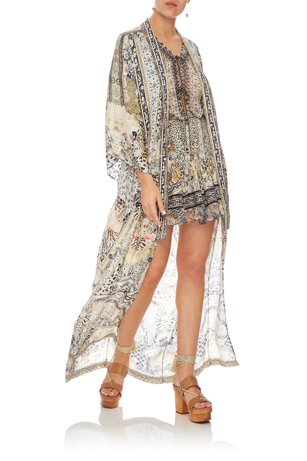 CAMILLA KIMONO COAT MOTO MAIKO