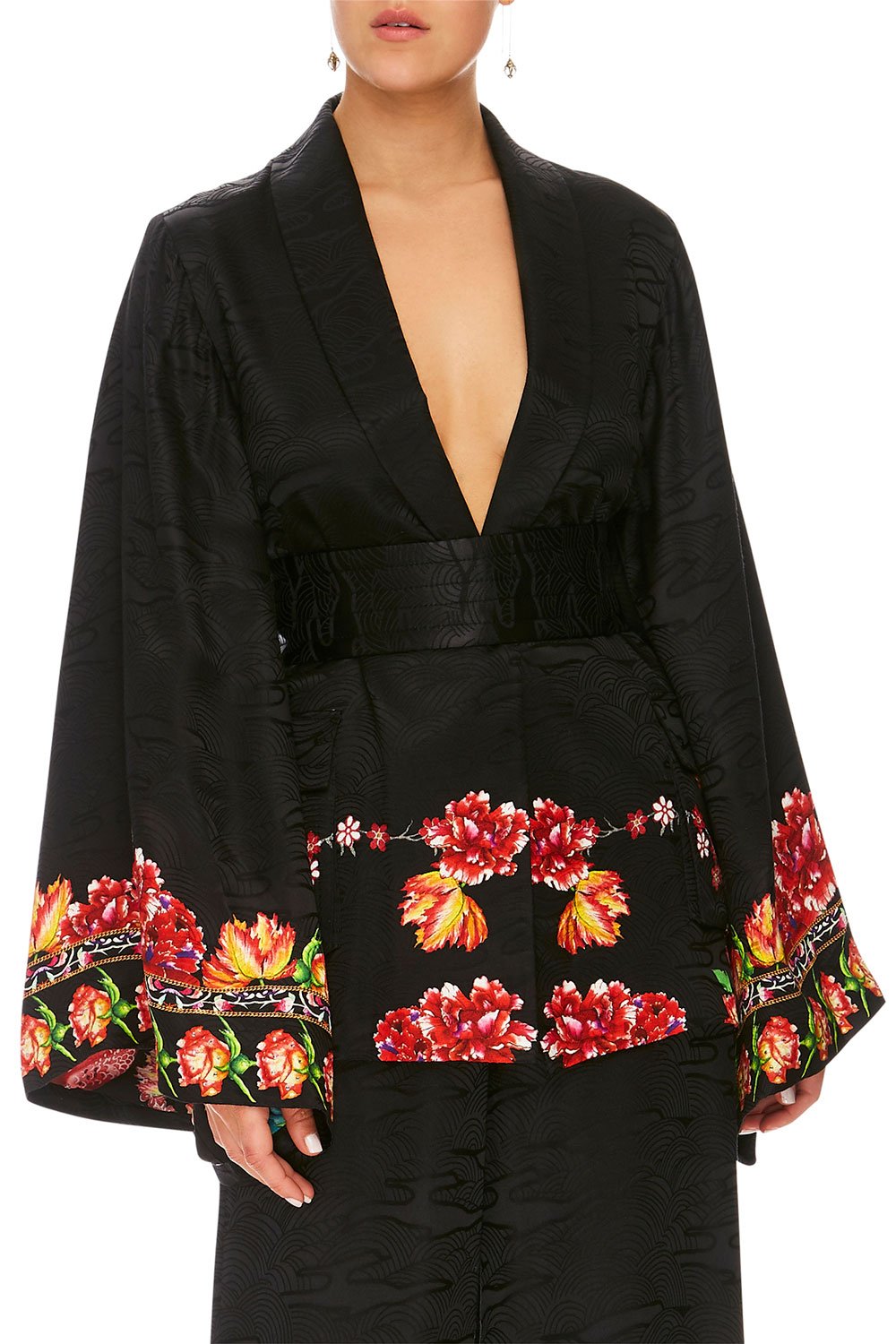 CAMILLA PAINTED LAND KIMONO JACKET