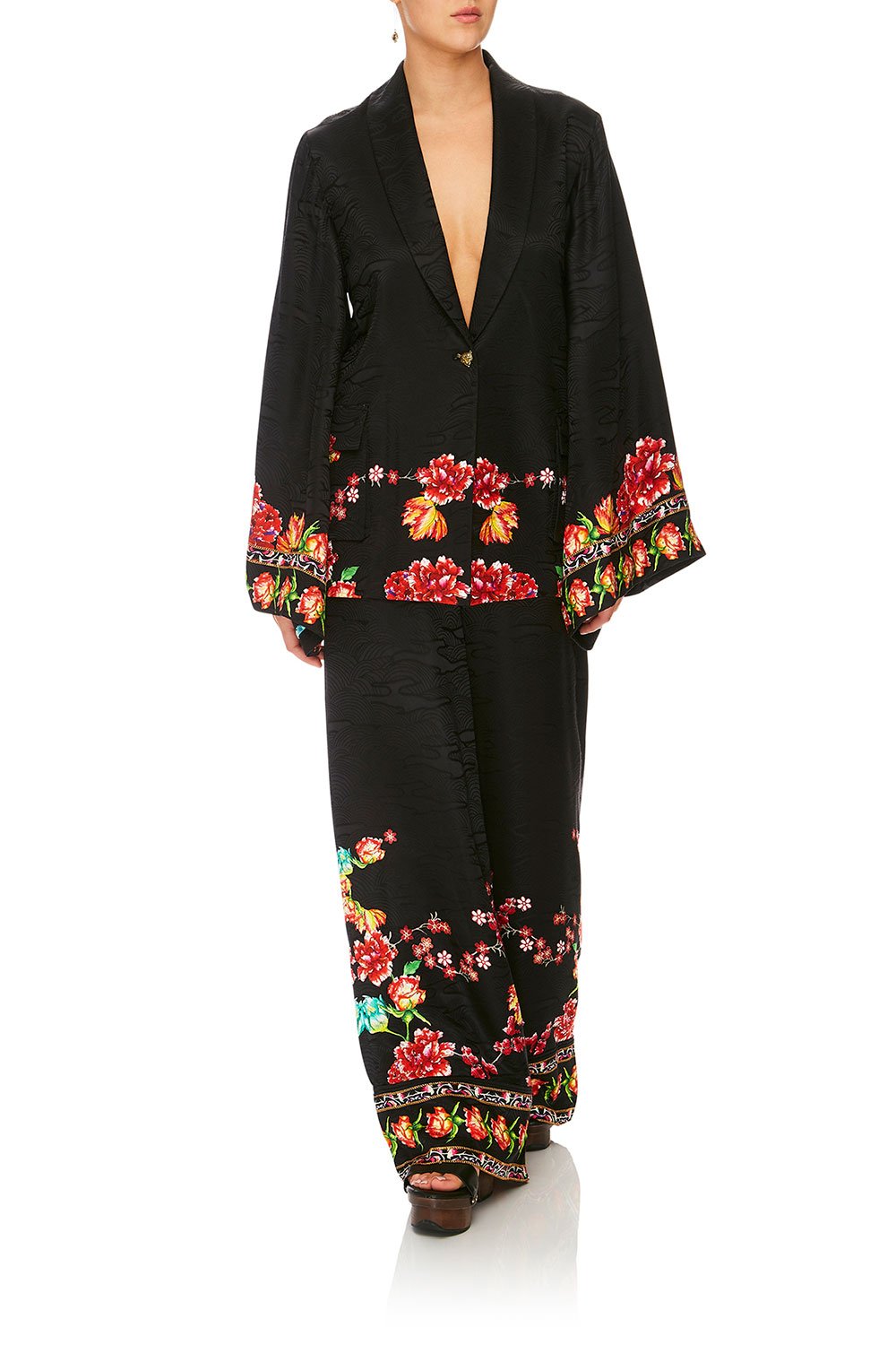 CAMILLA PAINTED LAND KIMONO JACKET